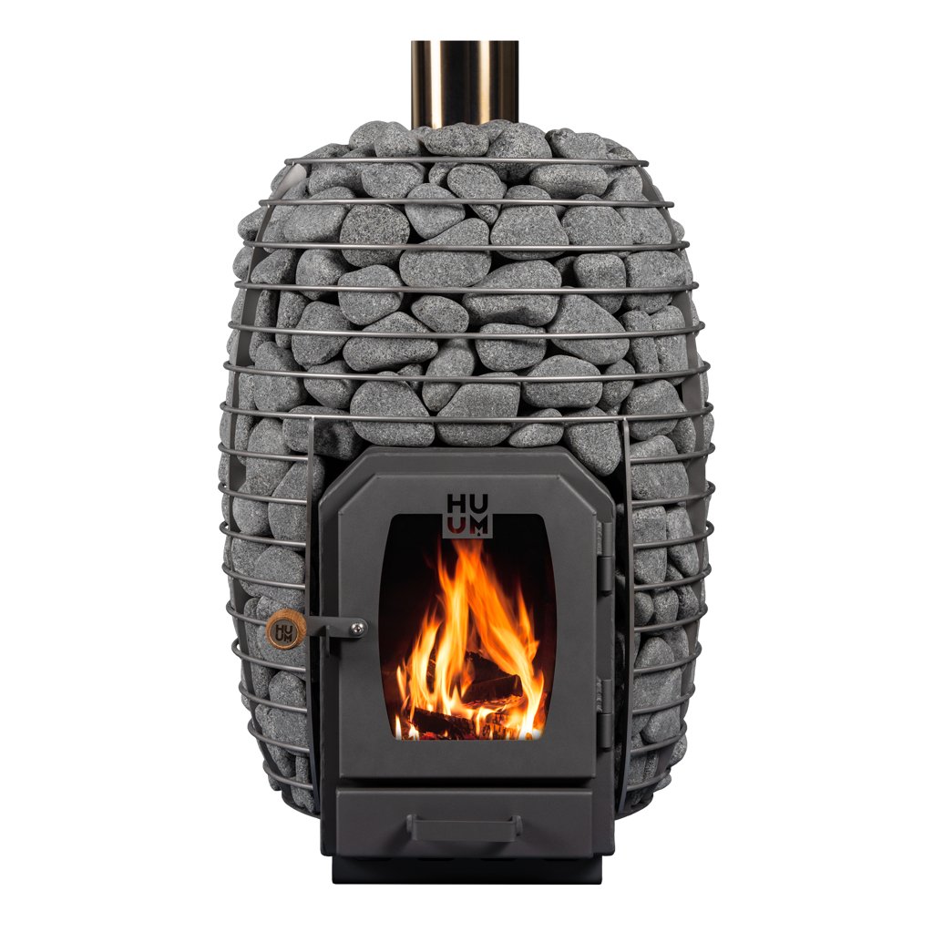 Huum HIVE Wood Series 13.0kW - 17kW Wood-Fired Sauna Stove - West Coast Saunas - H10082001