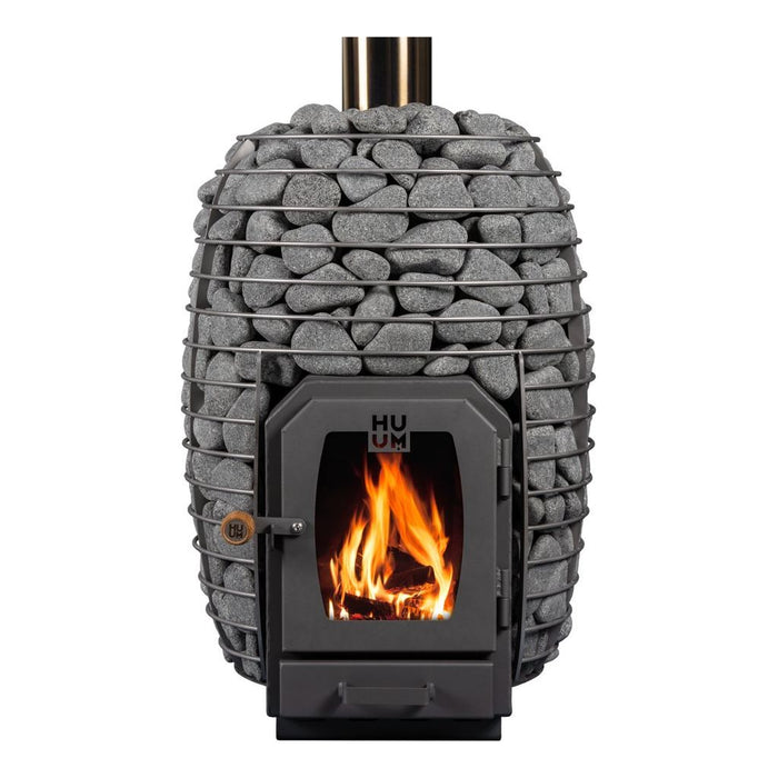 Huum HIVE Wood Series 13.0kW - 17kW Wood-Fired Sauna Stove - West Coast Saunas - H10082001
