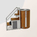 IceTub IceBarrel Cold Plunge - West Coast Saunas - IT - IB - STD - STR