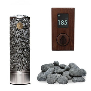 IKI Pillar 6.6 Pkg Pillar Series 6.6kW Sauna Heater Package - West Coast Saunas - 128788