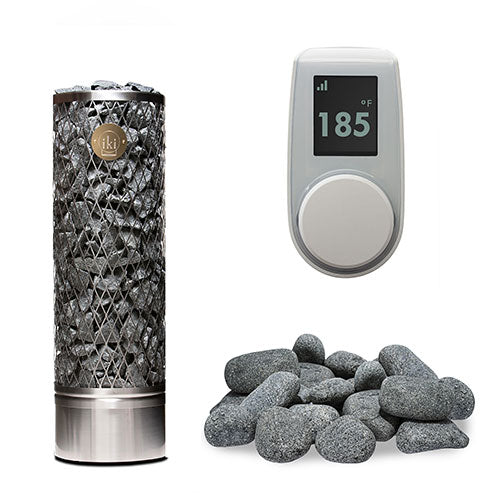 IKI Pillar 6.6 Pkg Pillar Series 6.6kW Sauna Heater Package - West Coast Saunas - 128787
