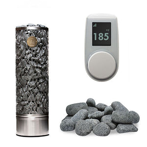 IKI Pillar 6.6 Pkg Pillar Series 6.6kW Sauna Heater Package - West Coast Saunas - 128787