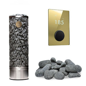 IKI Pillar 6.6 Pkg Pillar Series 6.6kW Sauna Heater Package - West Coast Saunas - 128791