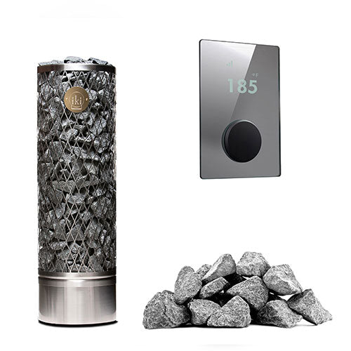 IKI Pillar 6.6 Pkg Pillar Series 6.6kW Sauna Heater Package - West Coast Saunas - 128796