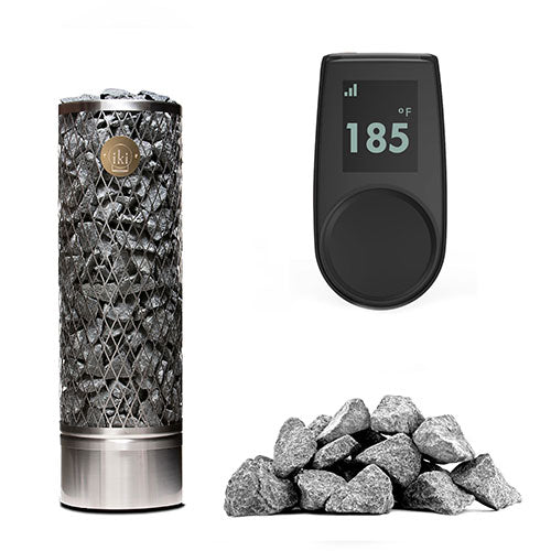 IKI Pillar 6.6 Pkg Pillar Series 6.6kW Sauna Heater Package - West Coast Saunas - 128792