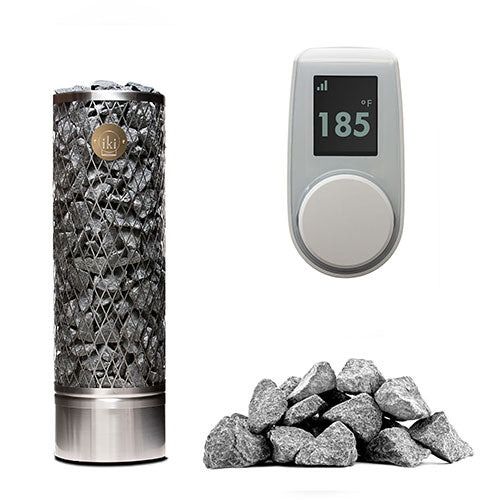 IKI Pillar 6.6 Pkg Pillar Series 6.6kW Sauna Heater Package - West Coast Saunas - 128793