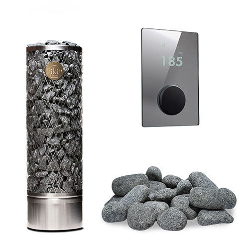 IKI Pillar 6.6 Pkg Pillar Series 6.6kW Sauna Heater Package - West Coast Saunas - 128790