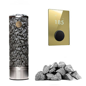 IKI Pillar 6.6 Pkg Pillar Series 6.6kW Sauna Heater Package - West Coast Saunas - 128797