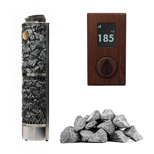 IKI Wall 6 Pkg Wall Series 6kW Sauna Heater Package - West Coast Saunas - 128818