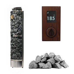 IKI Wall 6 Pkg Wall Series 6kW Sauna Heater Package - West Coast Saunas - 128818