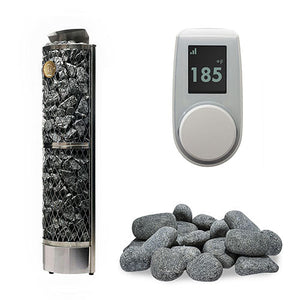 IKI Wall 6 Pkg Wall Series 6kW Sauna Heater Package - West Coast Saunas - 128811