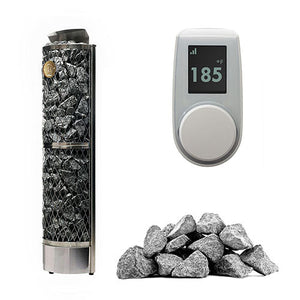 IKI Wall 6 Pkg Wall Series 6kW Sauna Heater Package - West Coast Saunas - 128817