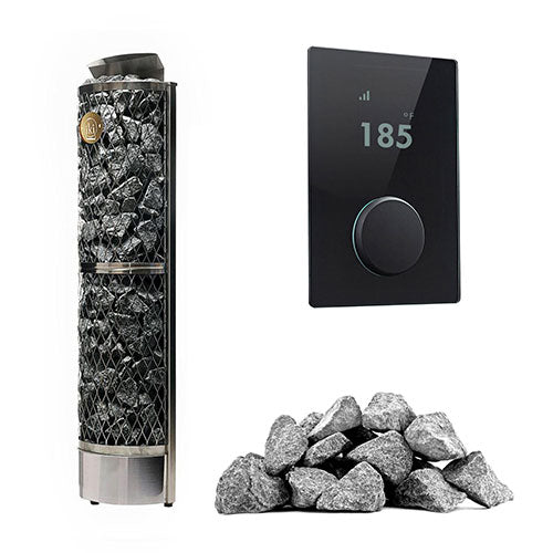 IKI Wall 6 Pkg Wall Series 6kW Sauna Heater Package - West Coast Saunas - 128819