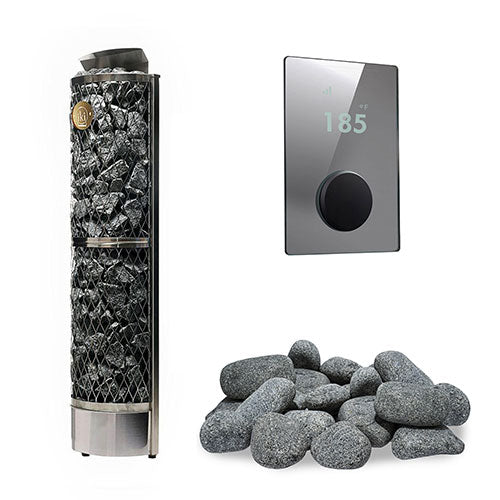 IKI Wall 6 Pkg Wall Series 6kW Sauna Heater Package - West Coast Saunas - 128814