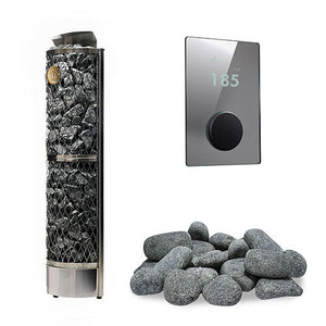 IKI Wall 6 Pkg Wall Series 6kW Sauna Heater Package - West Coast Saunas - 128814