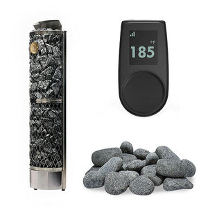 IKI Wall 6 Pkg Wall Series 6kW Sauna Heater Package - West Coast Saunas - 128749