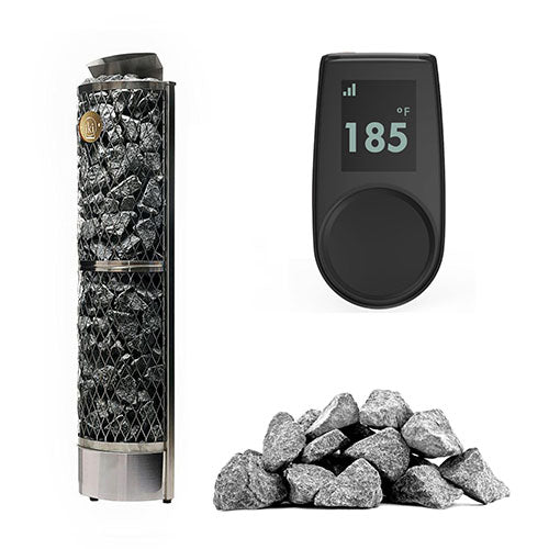 IKI Wall 6 Pkg Wall Series 6kW Sauna Heater Package - West Coast Saunas - 128816