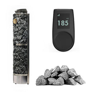 IKI Wall 6 Pkg Wall Series 6kW Sauna Heater Package - West Coast Saunas - 128816