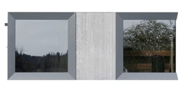 Genevas St Moritz 5 Person Outdoor Sauna with Shower Room Pre-Assembled