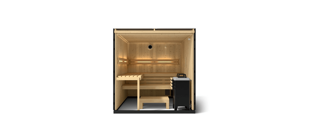 Kohler C1 INDOOR SAUNA, LARGE Five - person Indoor Sauna - West Coast Saunas - K-39950-1FNC-CGS