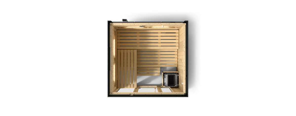 Kohler C1 INDOOR SAUNA, LARGE Five - person Indoor Sauna - West Coast Saunas - K-39950-1FNC-CGS
