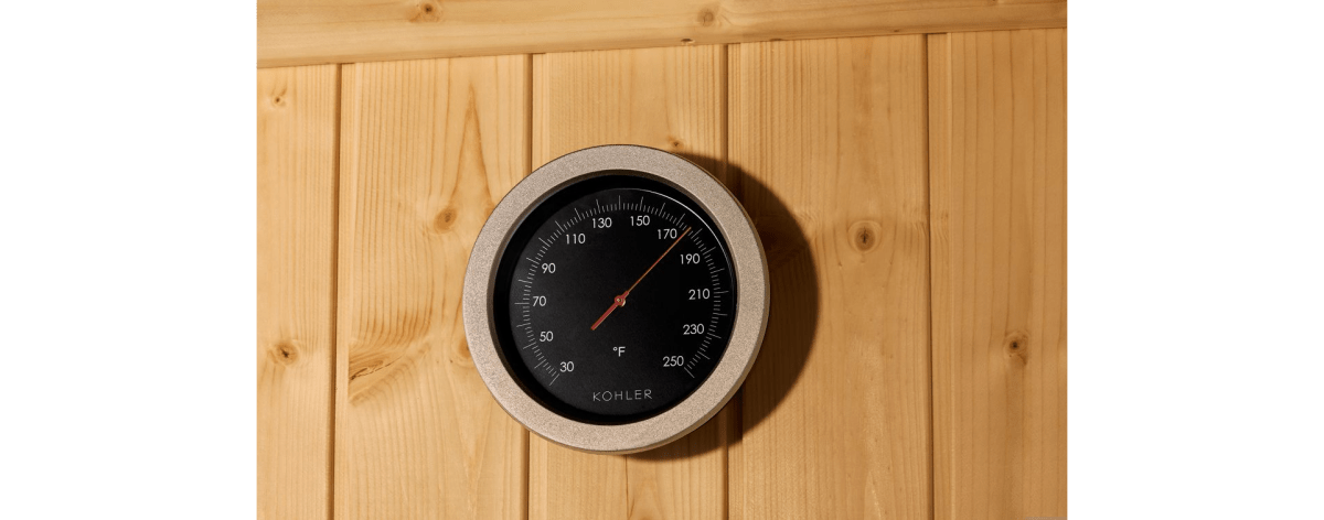 Kohler C1 INDOOR SAUNA, LARGE Five - person Indoor Sauna - West Coast Saunas - K-39950-1FNC-CGS