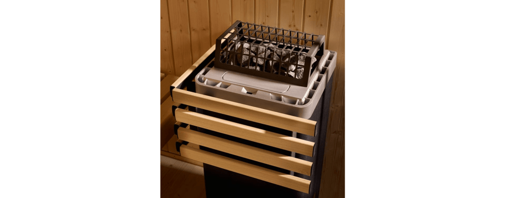 Kohler C1 INDOOR SAUNA, MEDIUM Three - person Indoor Sauna With Floor - West Coast Saunas - K-39951-1FNC-CGS