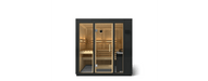 Kohler C1™ INDOOR SAUNA, SMALL Two - person Indoor Sauna With Floor - West Coast Saunas - K-39963-1FNC-CGS