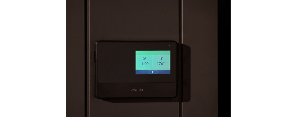 Kohler C1™ INDOOR SAUNA, SMALL Two - person Indoor Sauna With Floor - West Coast Saunas - K-39963-1FNC-CGS