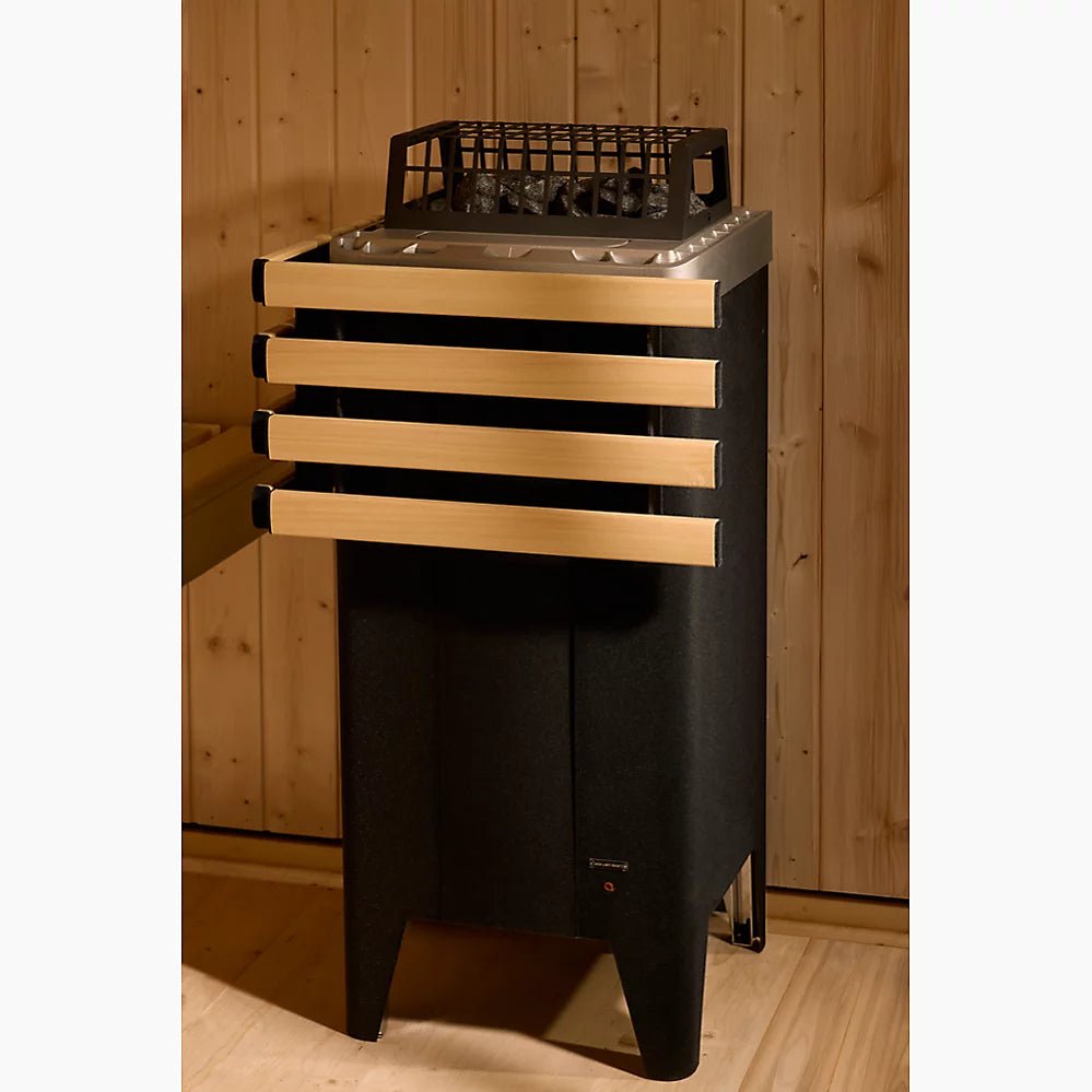 Kohler C2 OUTDOOR SAUNA, Medium Five - person Outdoor Sauna - West Coast Saunas - K-40045-1FNC-WGS