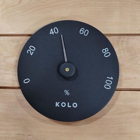 Kolo Hygrometer Round - West Coast Saunas - 29024