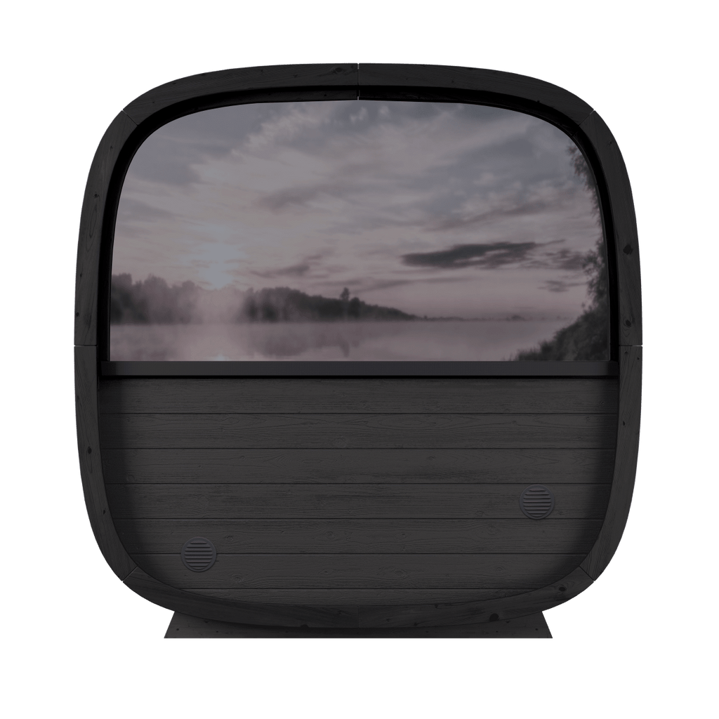 Leil® Saunas Black Cube Comfort - West Coast Saunas - SASE-BC-5