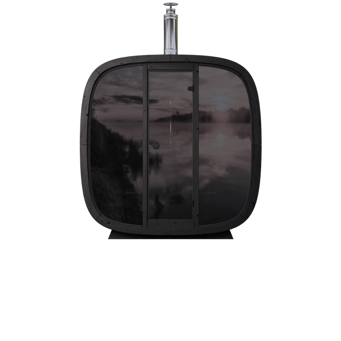 Leil® Saunas Black Cube Comfort - West Coast Saunas - SASE-BC-5
