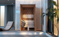 Leil® Saunas Como 1 - 120 (1 - Person) Indoor Sauna - West Coast Saunas - LS-COMO-1-120