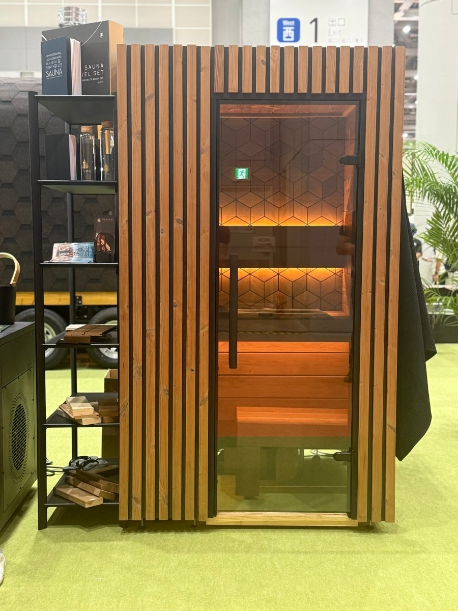 Leil® Saunas Como 1 - 120 (1 - Person) Indoor Sauna - West Coast Saunas - LS-COMO-1-120