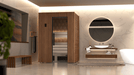 Leil® Saunas Como 2 - 150 (2 - Person) Indoor Sauna - West Coast Saunas - LS-COMO-2-150