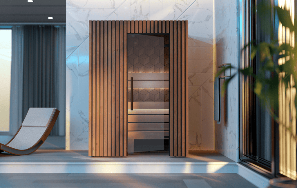 Leil® Saunas Como 2 - 150 (2 - Person) Indoor Sauna - West Coast Saunas - LS-COMO-2-150