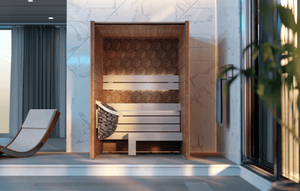 Leil® Saunas Como 2 - 150 (2 - Person) Indoor Sauna - West Coast Saunas - LS-COMO-2-150