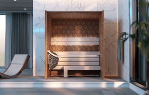 Leil® Saunas Como 3 - 180 (3 - Person) Indoor Sauna - West Coast Saunas - LS-COMO-3-180