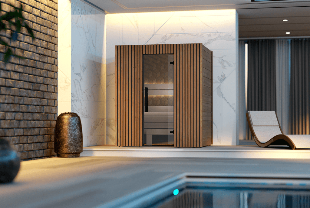 Leil® Saunas Como 3 - 180 (3 - Person) Indoor Sauna - West Coast Saunas - LS-COMO-3-180