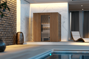 Leil® Saunas Como 3 - 180 (3 - Person) Indoor Sauna - West Coast Saunas - LS-COMO-3-180