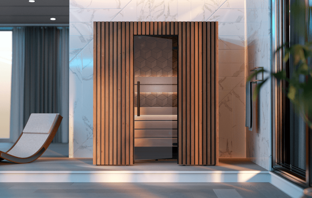 Leil® Saunas Como 3 - 180 (3 - Person) Indoor Sauna - West Coast Saunas - LS-COMO-3-180