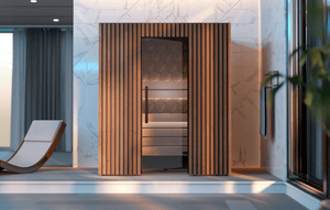 Leil® Saunas Como 3 - 180 (3 - Person) Indoor Sauna - West Coast Saunas - LS-COMO-3-180