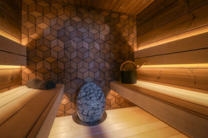 Leil® Saunas Como 4 - 180 (4 - Person) Indoor Sauna - West Coast Saunas - LS-COMO-4-180