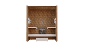 Leil® Saunas Como 4 - 180 (4 - Person) Indoor Sauna - West Coast Saunas - LS-COMO-4-180