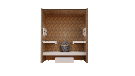 Leil® Saunas Como 4 - 180 (4 - Person) Indoor Sauna - West Coast Saunas - LS-COMO-4-180