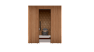 Leil® Saunas Como 4 - 180 (4 - Person) Indoor Sauna - West Coast Saunas - LS-COMO-4-180
