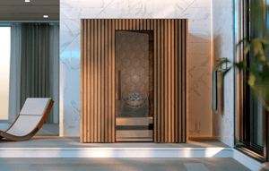 Leil® Saunas Como 4 - 180 (4 - Person) Indoor Sauna - West Coast Saunas - LS-COMO-4-180