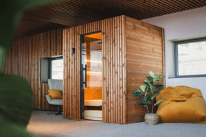 Leil® Saunas Como 4 - 180 (4 - Person) Indoor Sauna - West Coast Saunas - LS-COMO-4-180