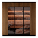 Leil® Saunas Viva 250 (4 - Person) Outdoor Sauna Kit — Tall, Premium ThermoWood® Design - West Coast Saunas - LS-VIVA-250